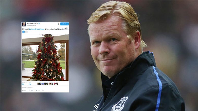 Pema e Krishtlindjeve e futi në probleme holandezin, tifozët e Evertonit shumë mesazhe drejt trajnerit të tyre Koeman (Foto)