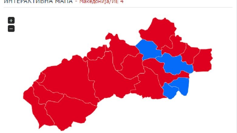 Epërsi e ngushtë e Gruevskit ndaj Zaev në Njësinë Zgjedhore numër 4 (Foto)