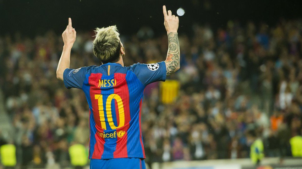 Messi shënoi golin e dhjetë këtë sezon në Ligën e Kampionëve