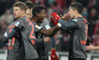 Bayerni fiton me Mainzin, kthehet në krye (Video)