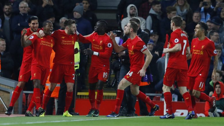 Liverpool fiton derbin ndaj Cityt, i qëndron hije Chelseat lider (Video)