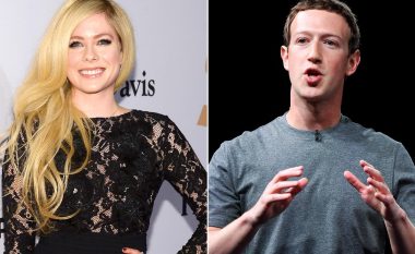 Avril Lavigne kritikon Mark Zuckerbergun