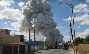 Shpërthim i fuqishëm, plagosen 60 persona në Meksikë (Video)