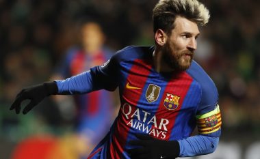 Messi dyfishon epërsinë e Barcelonës (Video)