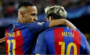Neymar beson dhe shpreson që Messi të nënshkruaj kontratën e re