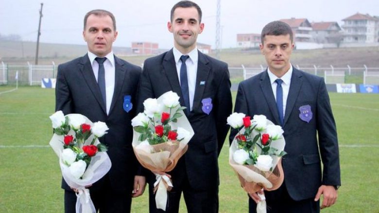 Treshja e gjyqtarëve nga Kosova gjykojnë ndeshjen në Ligën e Evropës