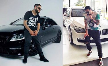 Geti – Noizy: Mbretërit e rep skenës shqiptare me perandoritë e tyre të luksit dhe pasioni që kanë për veturat luksoze (Foto/Video)
