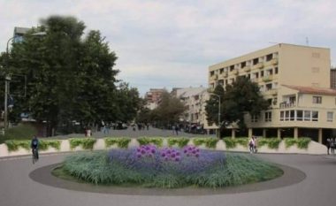 Kështu do të duket parku, te muri i ri i Mitrovicës (Foto)