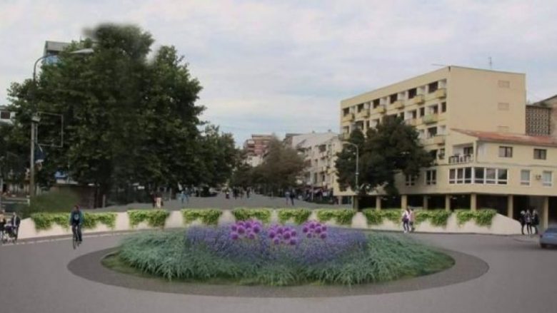 Kështu do të duket parku, te muri i ri i Mitrovicës (Foto)