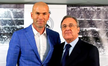 Perez: Zidane ka autoritet, nuk kam dyshim që do jetë një trajner i madh për Realin