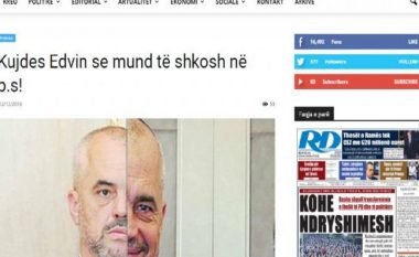 “RD”, Edi Ramës me jetë: Kujdes Edvin se mund të shkosh në PS