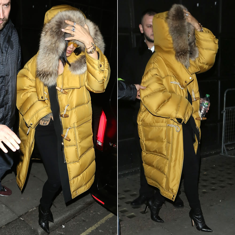 rihanna-burberry-yellow-toggle-coat