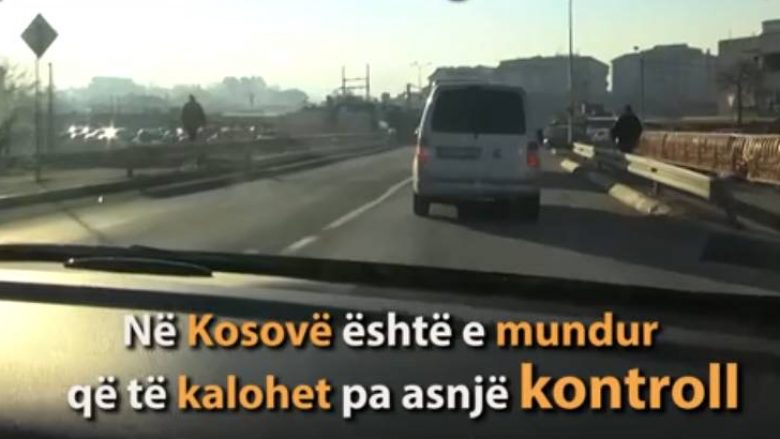 Rruga kufitare Kosovë-Serbi që nuk e kontrollon askush (Video)