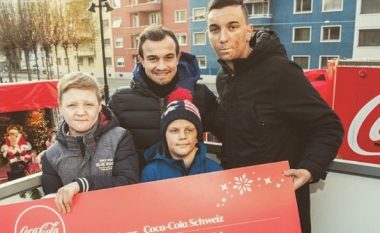 Xherdan Shaqiri ndihmon një spital për fëmijë në Zvicër (Foto)