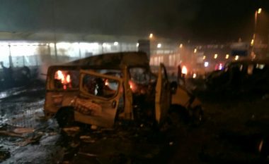 Pamje të policëve të lënduar nga shpërthimi në Stamboll (Video)