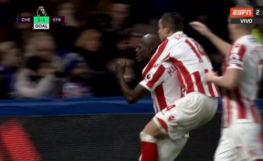 Stoke City barazon ndaj Chelseat pa kaluar mirë një minutë i pjesës së dytë (Video)