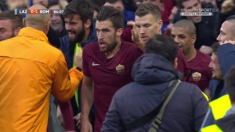 Strootman ndez Olimpicon, kalon Romën në epërsi ndaj Lazios (Video)