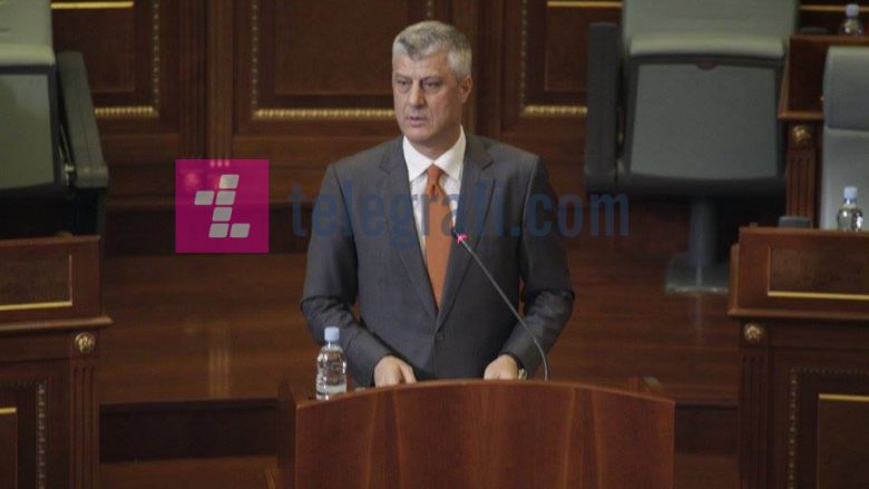 Thaçi: Gjykatën Speciale mos e shikoni si ndëshkim, por si avantazh