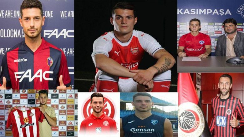 Këto janë 10 transferimet më të mira të futbollistëve shqiptarë në vitin 2016 (Foto)