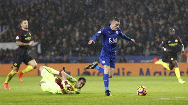 Leicester 4-2 Man City: Vlerësimi i futbollistëve, notë maksimale për Vardyn (Foto)