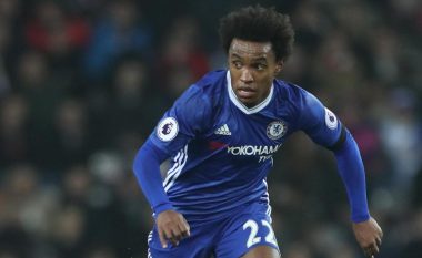 Willian rikthen epërsinë e Chelseat me një gol të bukur (Video)