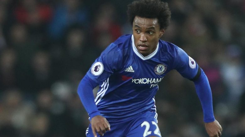 Willian rikthen epërsinë e Chelseat me një gol të bukur (Video)