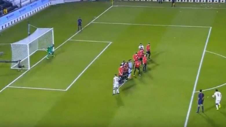Xavi nuk e ka harruar zanatin e vjetër, shënon super gol nga gjuajtja e lirë (Video)