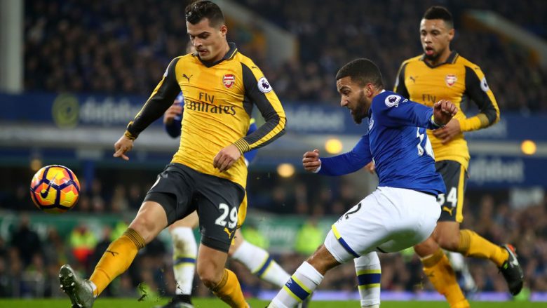 Everton 2-1 Arsenal: Notat e lojtarëve, cili ishte vlerësimi i Xhakës (Foto)