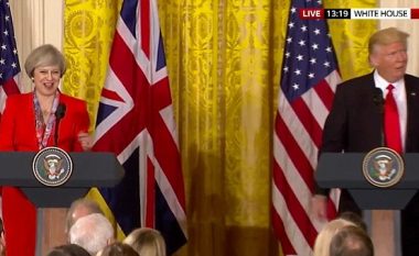 Momenti kur Trump me humor mundohet t’i shmang pyetjet e gazetares së BBC-së (Video)