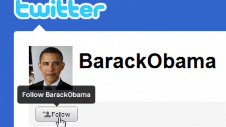 Obama lider në Twitter