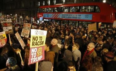 Protesta kundër vendimit të Trumpit edhe në Britani