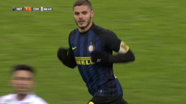 Icardi barazon rezultatin ndaj Chievos (Video)