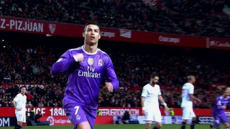 Reali në epërsi ndaj Sevillas me golin e CR7 (Video)