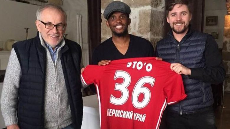 Eto’o prezantohet tek skuadra e re, por më pas gjithçka demantohet