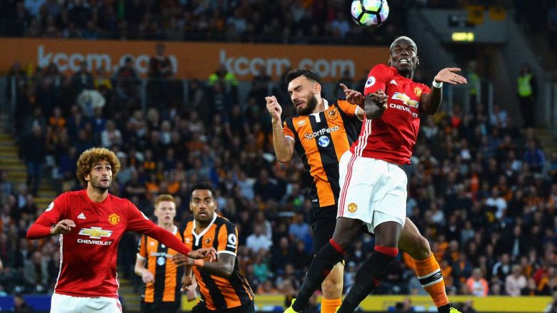 Formacionet zyrtare, Hull City – Manchester United