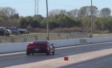 Makina me njëmijë kuajfuqi, shtegun prej gjysmë kilometri e kaloi për nëntë sekonda (Video)