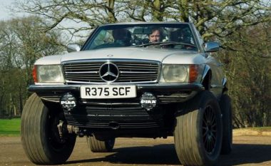 “Mercedes Land Rover” është një nga makinat më të çuditshme që keni parë (Video)