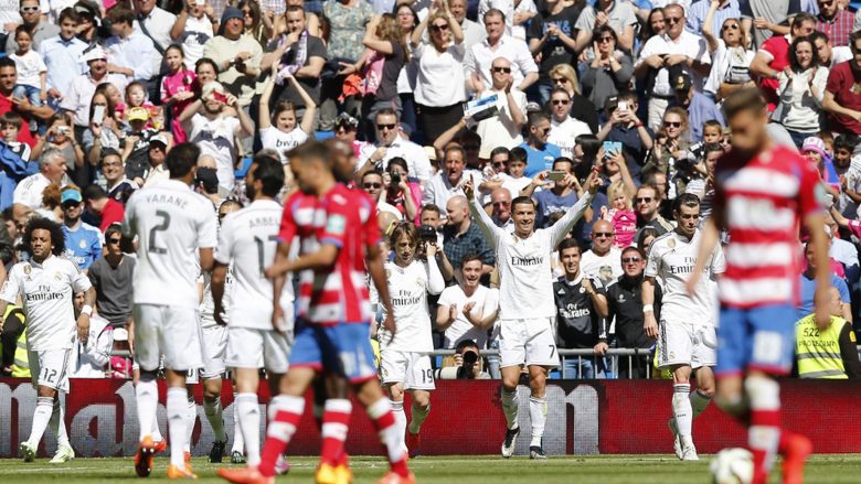 Formacionet zyrtare: Real Madrid – Granada