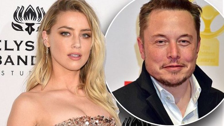 Pas shkurorëzimit me Johnny Depp, Amber Heard “në krahët” e miliarderit Elon Musk