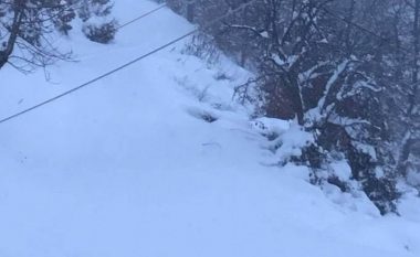 Tridhjetë familje të bllokuara, nga bora në Budakovë të Suharekës