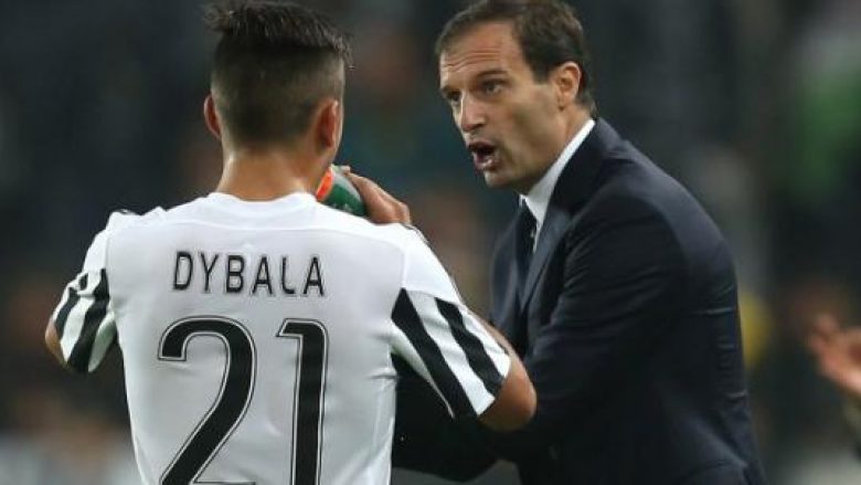 Tensione te Juve, Dybala refuzon t’ia zgjat dorën Allegrit pas zëvendësimit (Foto/Video)