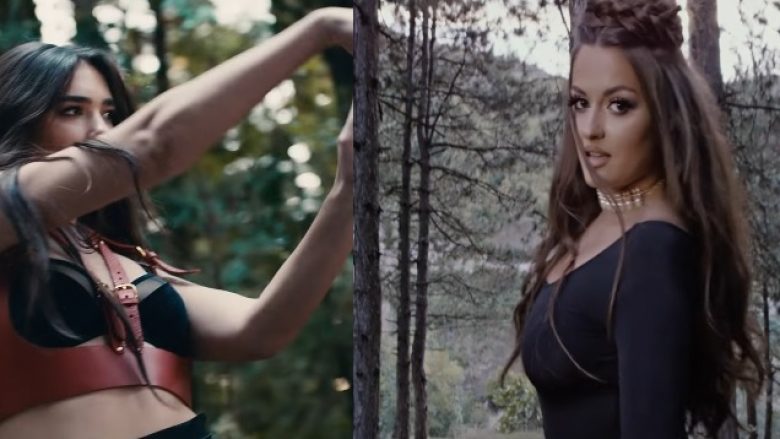 Skenat e Encës në klipin e ri të ngjashme me ato të Dua Lipës në “Last Dance”, kopjim apo rastësi? (Foto/Video)