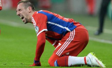 Ribery lëndohet përsëri, mungesë e gjatë për lojtarin