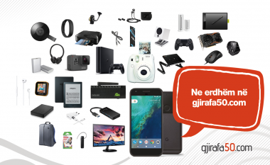 Befason përsëri Gjirafa50 me produktet më të kërkuara teknologjike