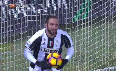 Juventus ngushton epërsinë, shënon Higuain (Video)