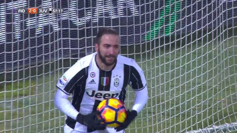 Juventus ngushton epërsinë, shënon Higuain (Video)