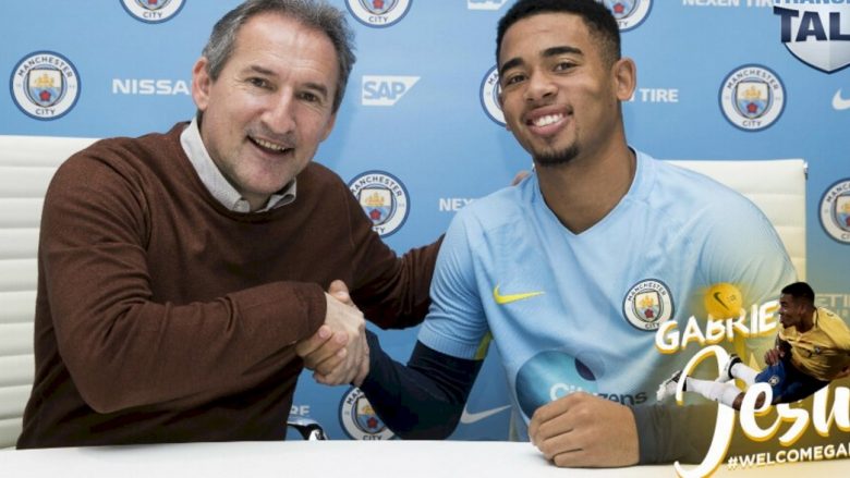 Zyrtare: Gabriel Jesus në Manchester City