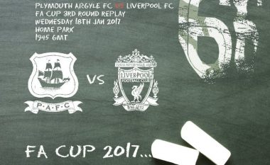 Formacionet zyrtare: Plymouth Argyle – Liverpool