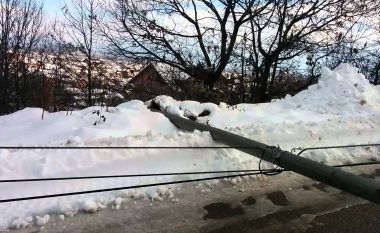 Bora shkakton prishje në rrjetin elektrik, mbi 500 punëtorë të KEDS në terren