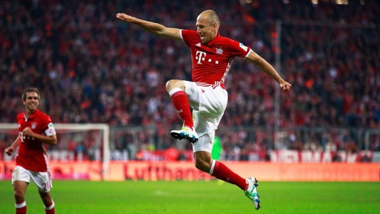 Robben me një gol të bukur kalon Bayernin në epërsi (Video)